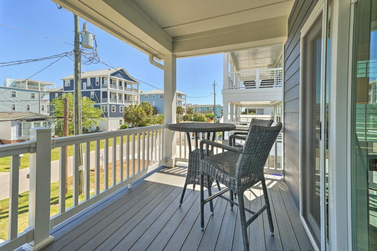 Bright Coastal Abode With Porch And Beach Access! Carolina Beach Zewnętrze zdjęcie